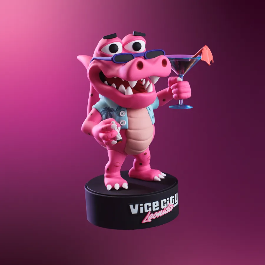 Figurine Macca the Gator — coffret collector GTA 6 The Goodtime State