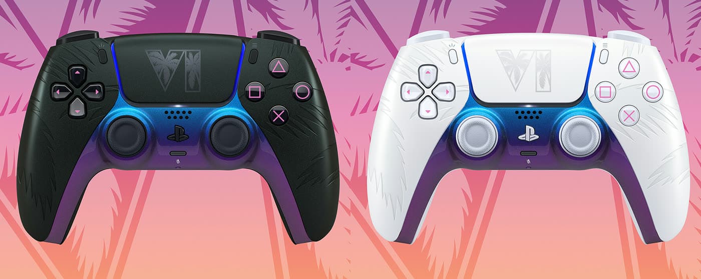 Manette DualSense GTA 6 — édition limitée (PS5)